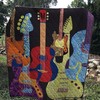 Elevate Your Room With This Classic Guitar Quilt Bedding Set