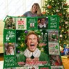 Elf Christmas T-Shirt Quilt Bedding Set DUP