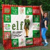 Elf Will Ferrel As Buddy Funny Quilt Blanket