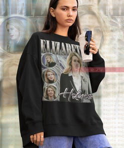 Elizabeth Holmes Business Woman Retro Sweatshirt - Entrepreneurial Movie Fans Gifts