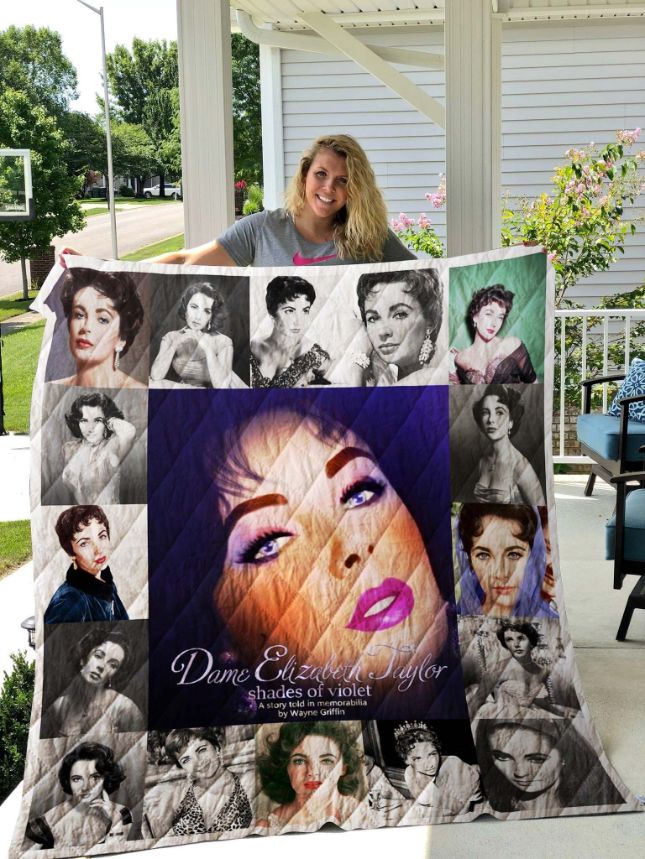Elizabeth Taylor Collection Quilt Bedding Set for Fans