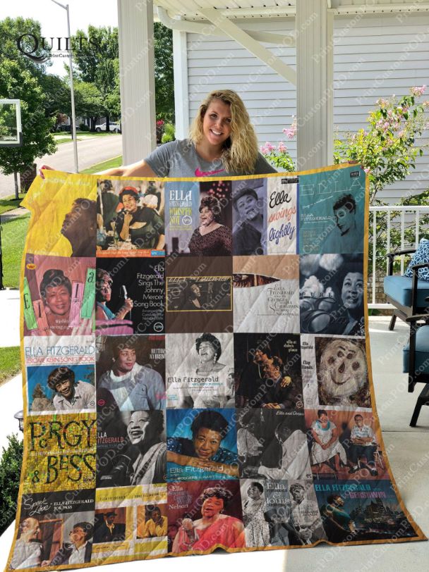 Ella Fitzgerald Fans Collection Quilt Bedding Set