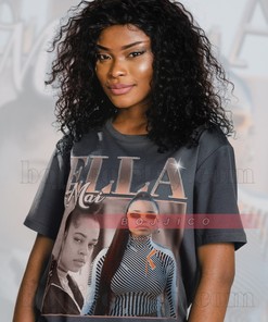 Ella Mai Howell Homage T-Shirt - Rap Hiphop Tees with Trip, Boo'd Up, She Don't Music, Naked Ella Mai Lyrics