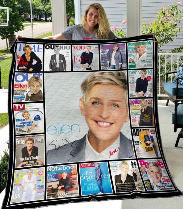 Ellen Degeneres Quilt Blanket Hvt060637 for Fans of Ellen DeGeneres
