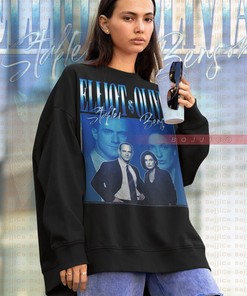 Elliot Stabler Olivia Benson Sweatshirt - Law And Order SVU Homage Retro 90's Vintage Sweater