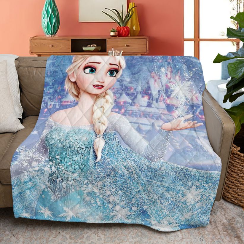Elsa Disney Frozen 2 Quilt Bedding Set with Beautiful Design