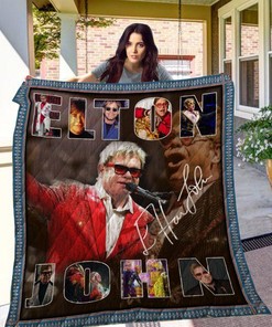 Elton John Music Collage Quilt Bedding Set