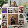 Elvis Costel Albums For Boys Collection Quilt Blanket, Celebrating the Rock and Roll Icon