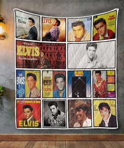Elvis Presley From Elvis In Memphis Album Quilt Bedding Set for Fans