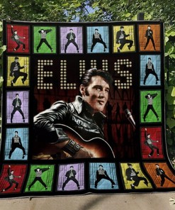 Elvis Presley Inspired Collection Quilt Bedding Set - Perfect for Any Fan