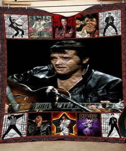 Elvis Presley Rock n Roll Quilt Bedding Set