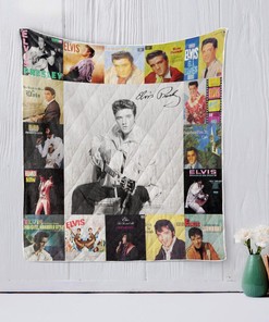 Elvis Presley Two Quilt Bedding Set for Elvis Fans