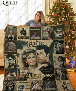 Embrace Your Inner Greaser With Grease 41st Anni Quotes Collection Quilt Blanket