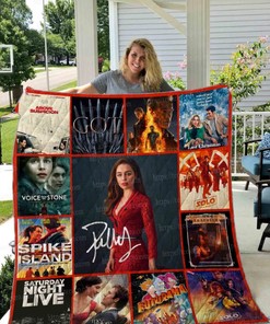 Emilia Clarke Collection Quilt Blanket for Game of Thrones Fans