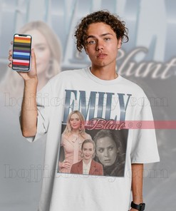 Emily Blunt Homage Shirt - RETRO EMILY BLUNT Shirt, Emily Blunt Vintage , Emily Blunt Retro 90s Sweater