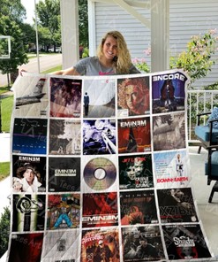 Eminem Collection Rap Music Quilt Bedding Set for Music Lovers