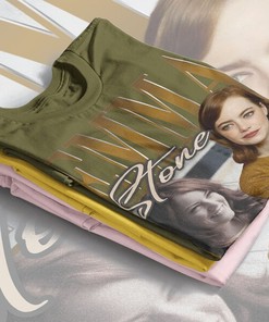 Emma Stone Homage Tshirt, Vintage Shirt for Movie Fans, Mary Jane Retro Sweater Gift