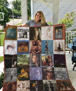 Emmylou Harris Fans Collection Quilt Bedding Set