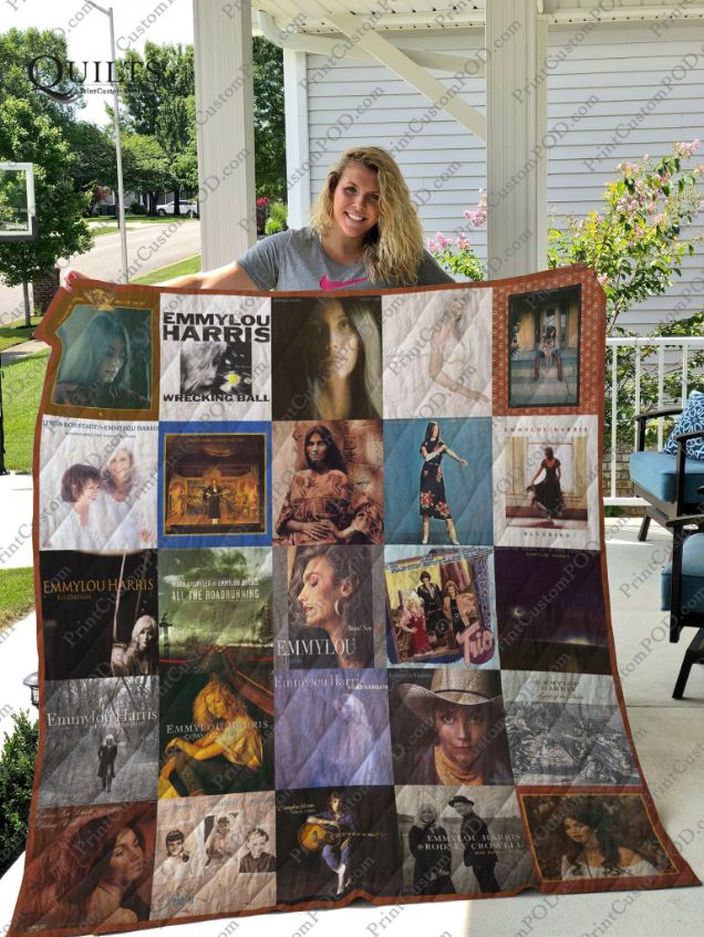 Emmylou Harris Fans Collection Quilt Bedding Set