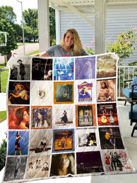 Emmylou Harris Inspired Quilt Bedding Set for Music Fans