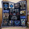 Ems It's My Best Friend Quilt Bedding Set - Celebrate your EMS best friend with this personalized quilt bedding set