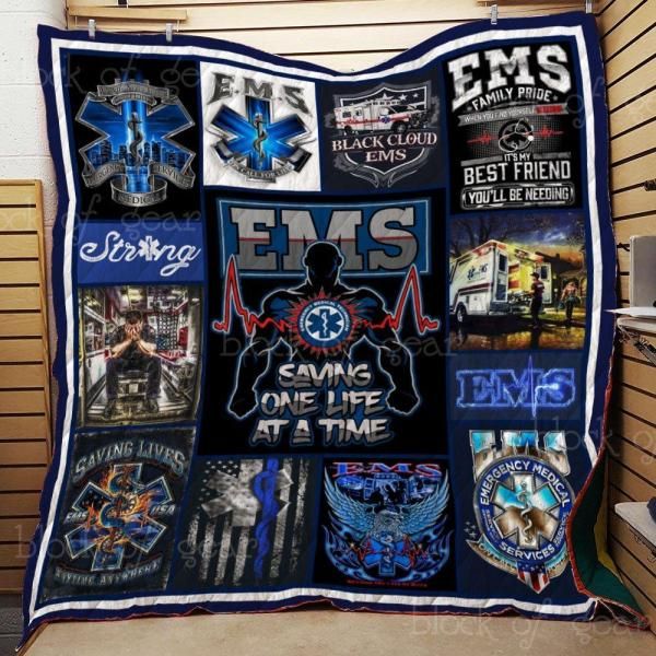 Ems Its My Best Friend You'll Be Needing Quilt Blanket for Emergency Medical Services Personnel