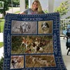 English Setter Play With Friends Quilt Bedding Set for Dog Lovers