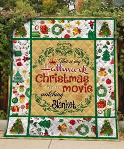 Enhance Your Room Decor With The Hallmark Christmas Characters Pattern Quilt Blanket