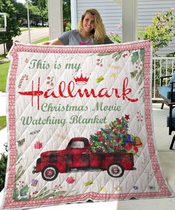 Enjoy Hallmark Movies This Christmas - Get The Hallmark Christmas Collection Quilt Blanket