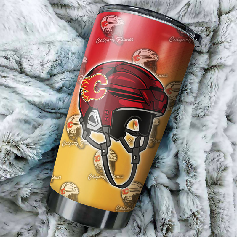 Enjoy Your Drink with Your Dog and This Calgary Flames NHL Tumbler - Image 2