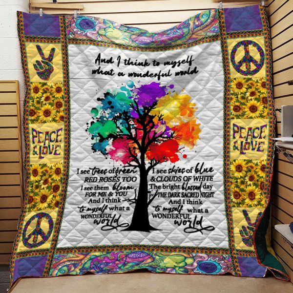 Enjoy the Little Things in Life with Hippie Quilt Bedding Set