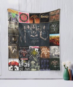 Enjoy the music with this Queensrche Quilt Bedding Set