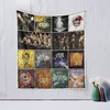 Era Quilt Blanket for Fans of Rap and Hip Hop History
