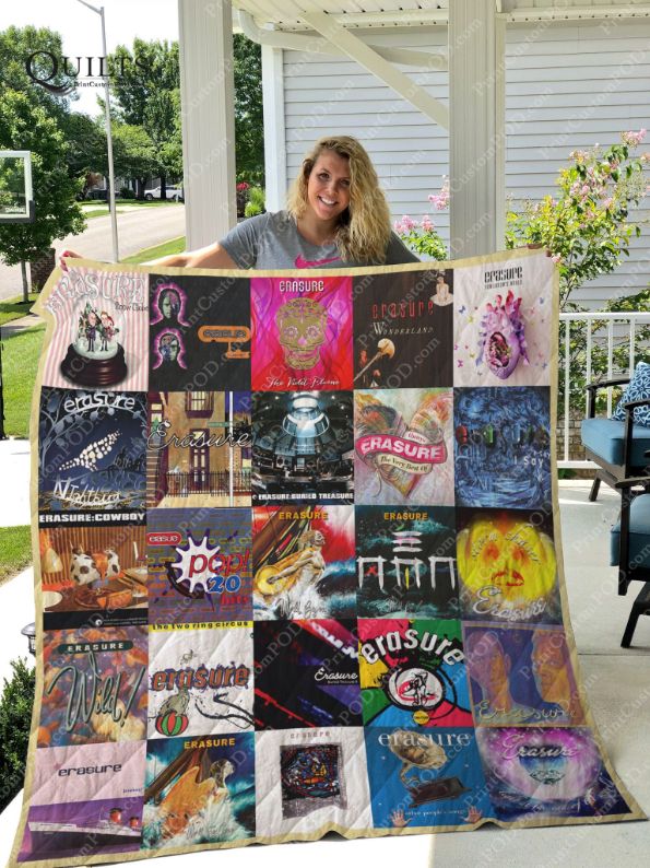 Erasure For Fans Quilt Blanket - Tribute to Synth-Pop Duo