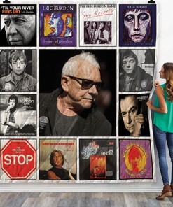 Eric Burdon Albums Collection Quilt Bedding Set