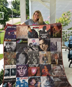Eric Burdon Albums For Fans Collection Quilt Bedding Set