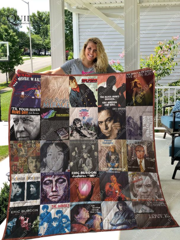Eric Burdon Albums For Fans Collection Quilt Bedding Set