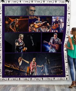 Eric Church Quilt Blanket - A Tribute to the Country Star