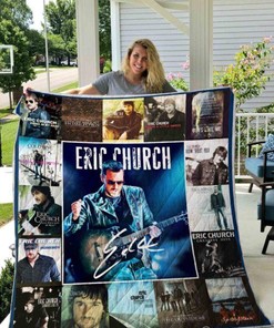 Eric Church Quilt Blanket Bed Set Full I1D3
