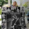 Eric Clapton 75th Anniversary Quilt Blanket