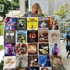 Eric Clapton Collection Quilt Blanket - Crossroads of Music for Fans