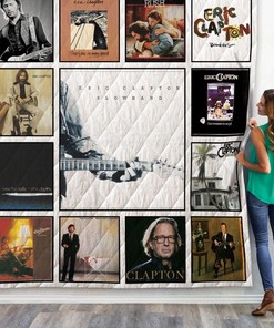 Eric Clapton New Arrival Quilt Bedding Set for Guitar Lovers