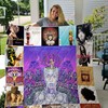 Erykah Badu For Fans Collection Quilt Blanket for Neo Soul Fans