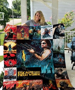 Escape From New York Vintage Quilt Blanket Collection Perfect for Movie Fans