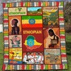 Ethiopia LI280607A TBG Quilt blanket with Ethnic Design