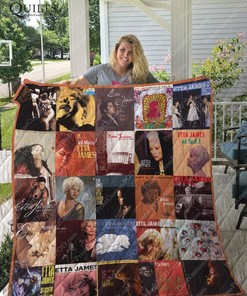 Etta James For Fans Collection Quilt Bedding Set for Music Lovers