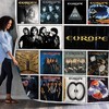 Europe Albums Collection Quilt Bedding Set for Rock Fans