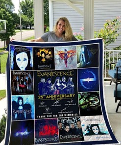 Evanescence Fans Collection Quilt Blanket with Unique Design and Comfortable Material