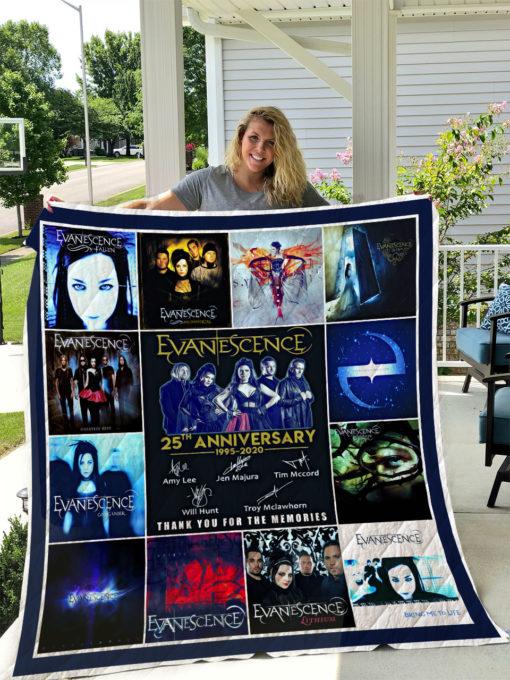Evanescence Fans Collection Quilt Blanket with Unique Design and Comfortable Material