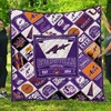 Evanville Purple Aces NCAA Quilted Bed Cover for a Classic Look